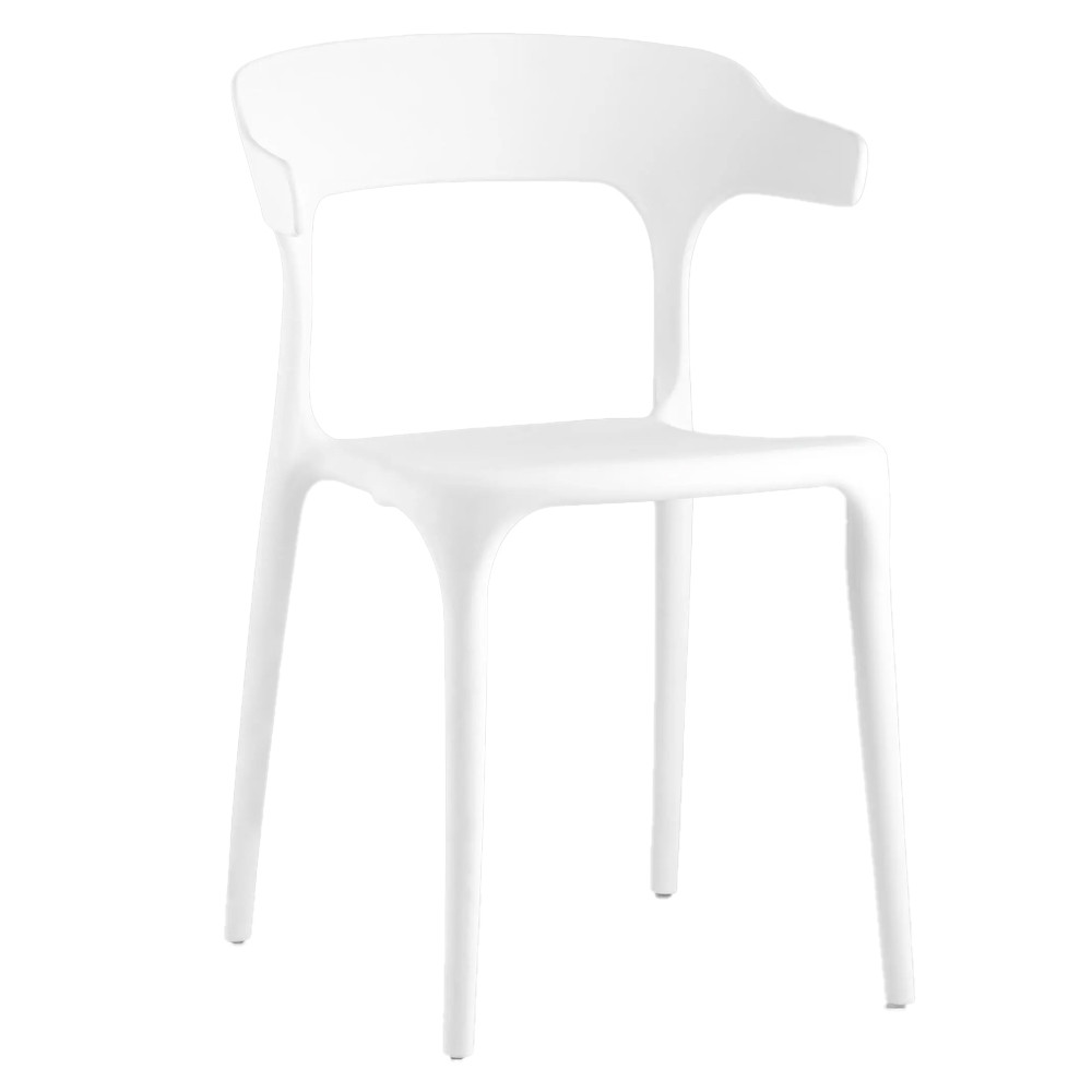Стул Joris White Plastic