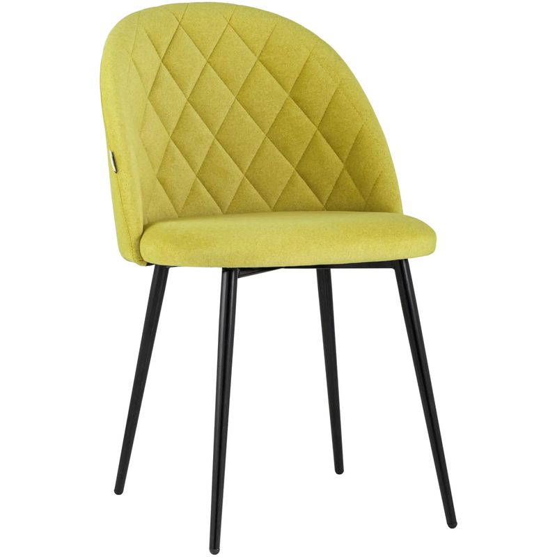 Стул Miruna Rhombus Желтый