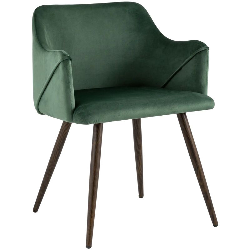 Стул Monarch Chair Зеленый Велюр