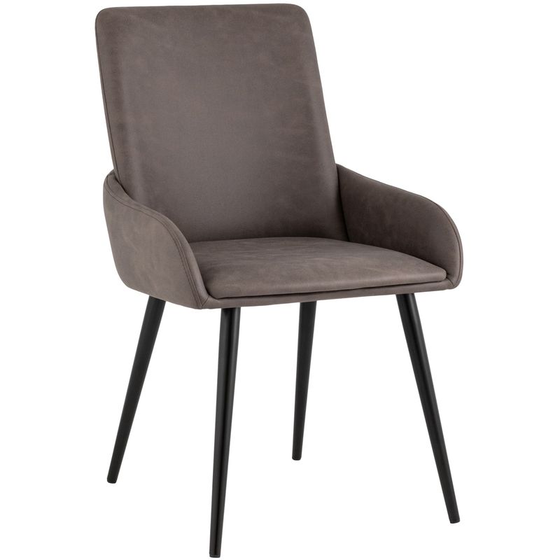 Стул Munchen Chair Коричневая Винтажная Экокожа