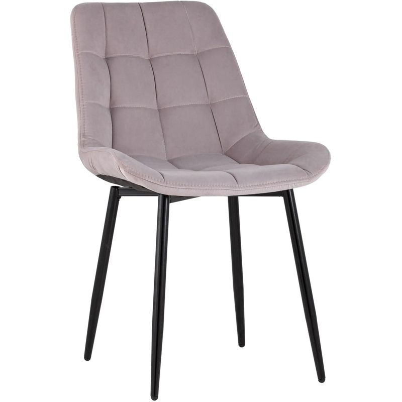 Стул NANCY Chair Пыльно-Розовый Велюр