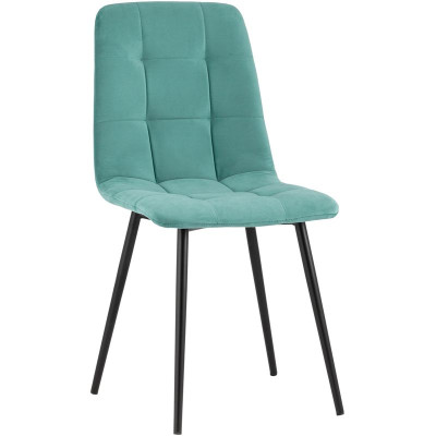 Стул NANCY S-2 Chair Бирюзовый Велюр