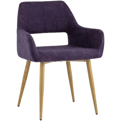 Стул NEASAN Chair Фиолетовый Велюр