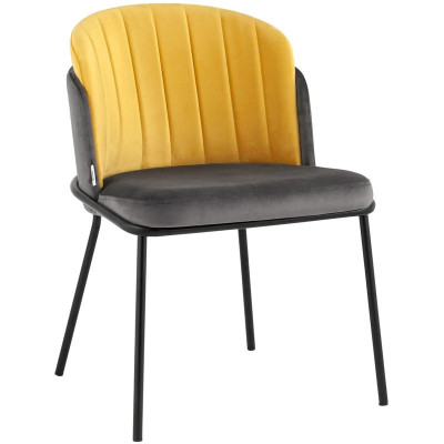 Стул Penelope Chair Мандариновый Цвет Металлические Ножки