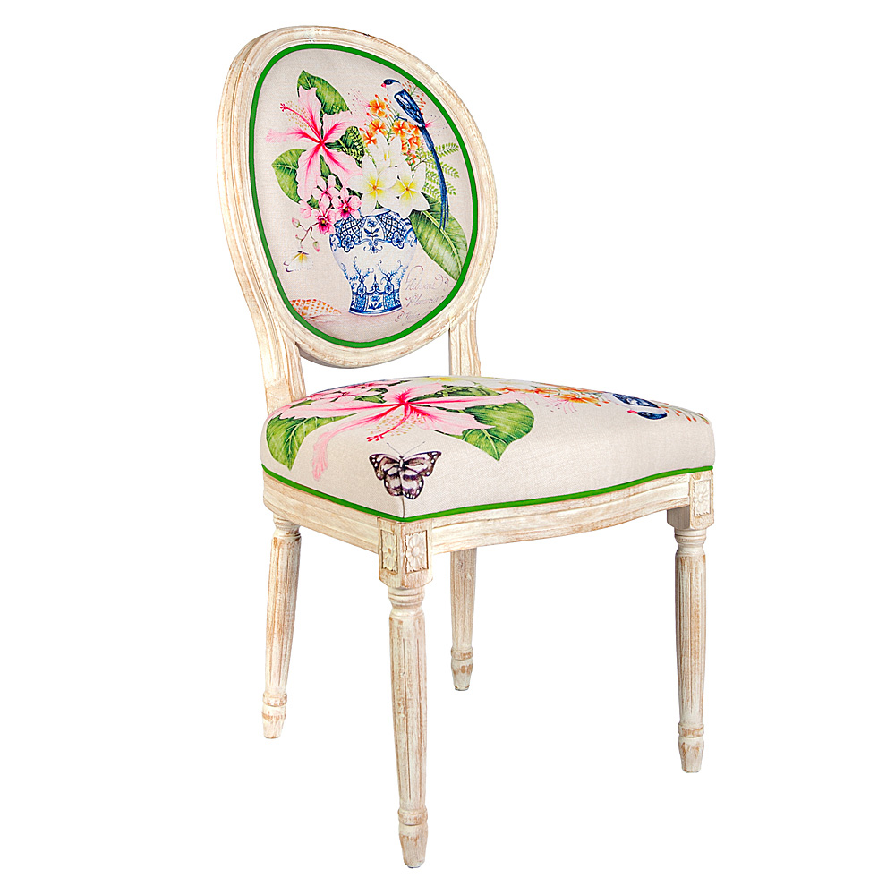 Стул Pink Hibiscus Stool