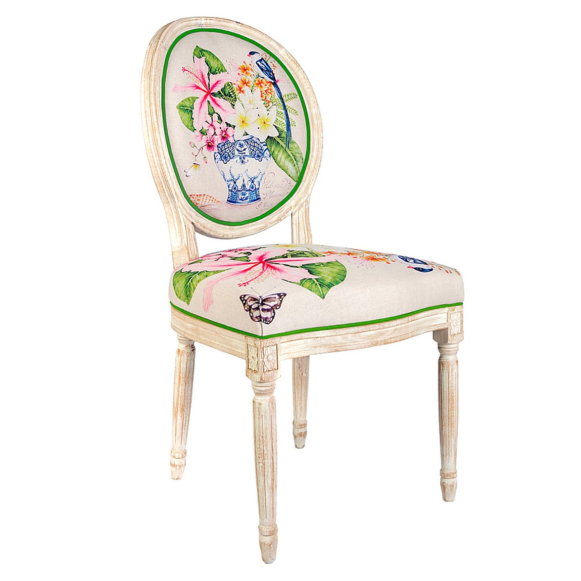 Стул Pink Hibiscus Stool