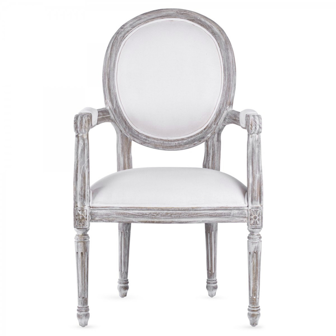 Стул REGENCY MEDALLION ARMCHAIR Avory Linen