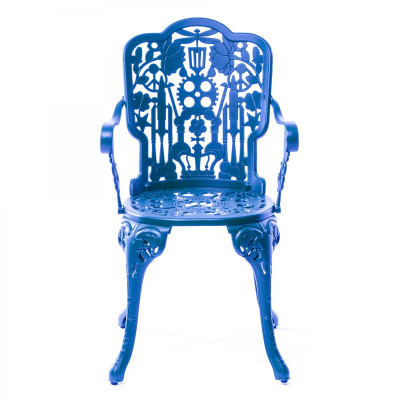 Стул Seletti Industry Collection ALUMINIUM ARMCHAIR – SKY BLUE