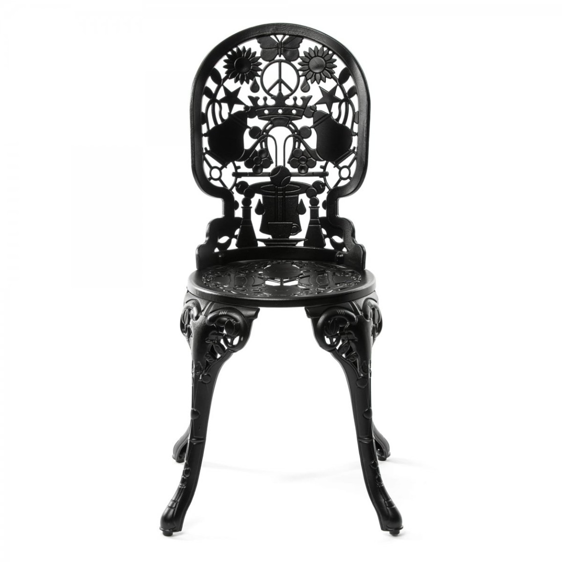Стул Seletti Industry Collection ALUMINIUM CHAIR – BLACK
