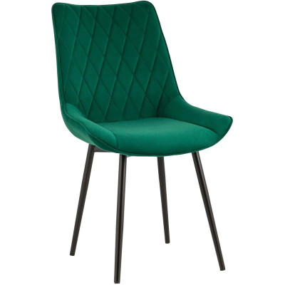 Стул Seoul S Chair Изумрудно-Зеленый Велюр