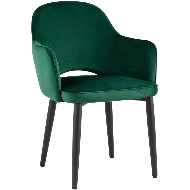 Стул SHARRON Зеленый Велюр