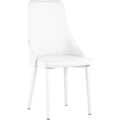 Стул Versailles Chair Белая Экокожа