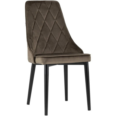 Стул Versailles Chair Коричневый Велюр