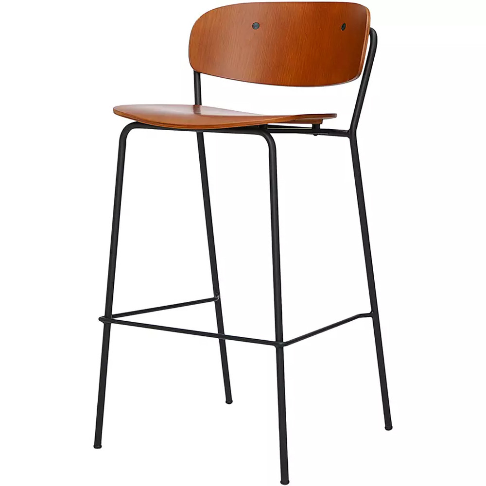 Стул барный на железных ножках Chair Space Arrangement без подлокотников