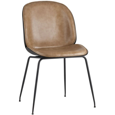 Стул Винтажная Коричневая Экокожа Vendramin Chair