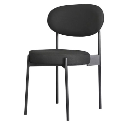 Стул мягкий Alfie Chair черный
