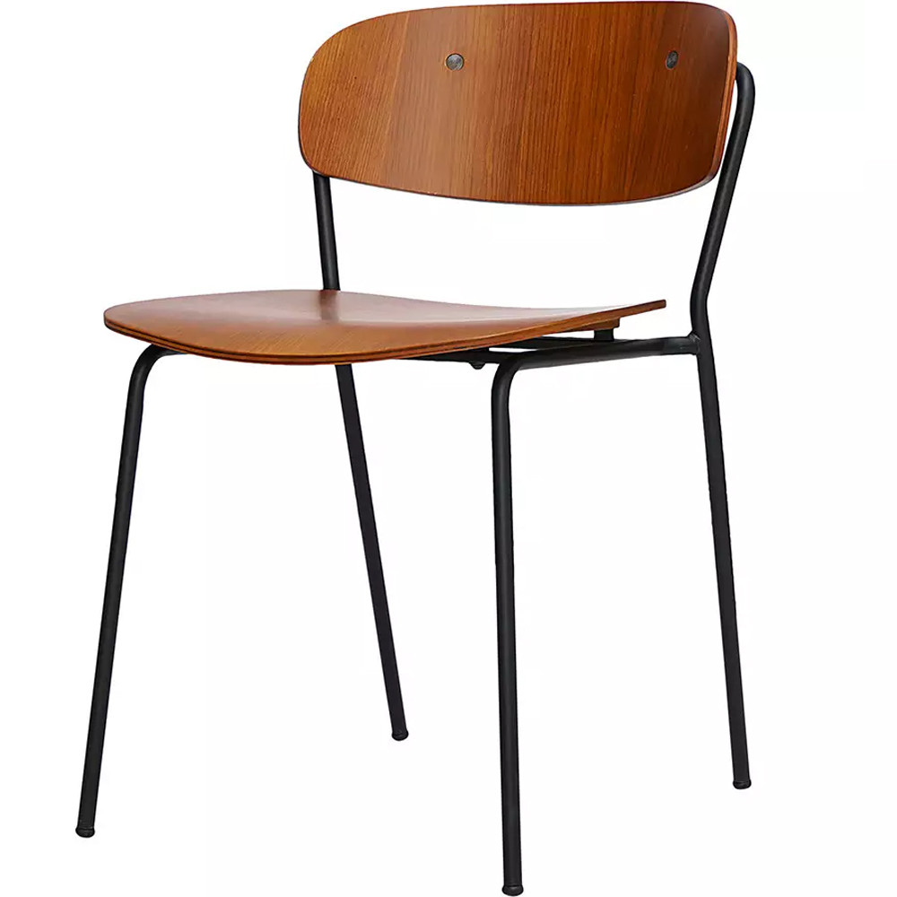 Стул на железных ножках Chair Space Arrangement без подлокотников