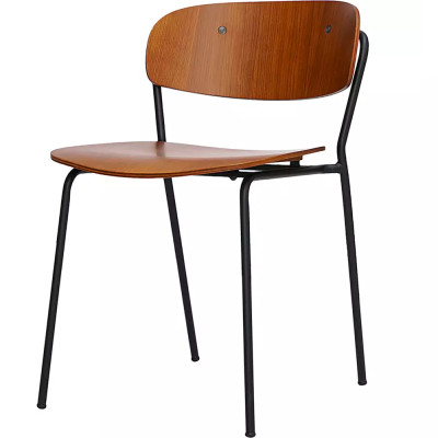 Стул на железных ножках Chair Space Arrangement без подлокотников
