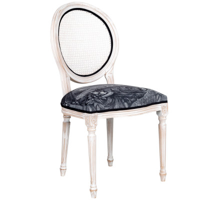 Стул с ротанговой спинкой Palace Gardens Stool