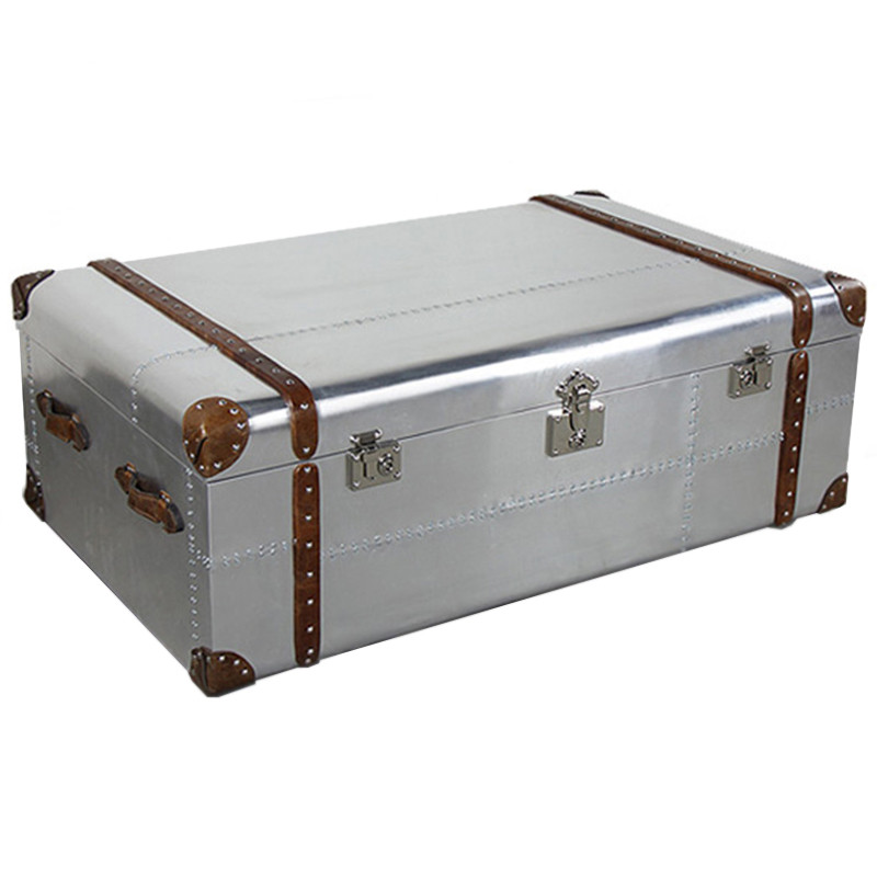 Сундук Trunks in Polished Aluminum