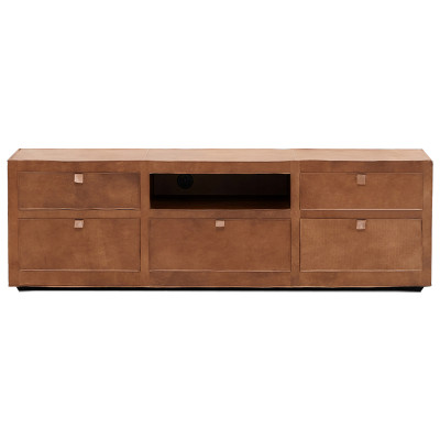 ТВ-тумба Leather Wood TV Stand
