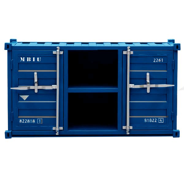 ТВ-тумба LOFT TV SEA CONTAINER синий металл