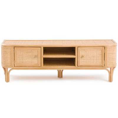 ТВ-тумба из плетеного ротанга Simone Rattan TV Stand
