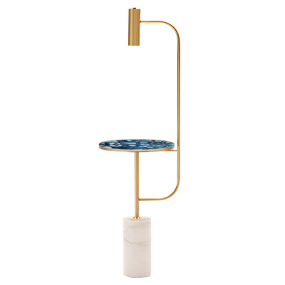 Торшер blue agate countertop FLOOR LAMP