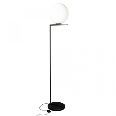 Торшер Flos IC Lights Black c мраморным основанием