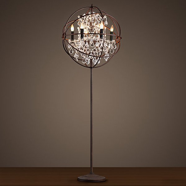 Торшер Foucault's Orb Crystal Floor