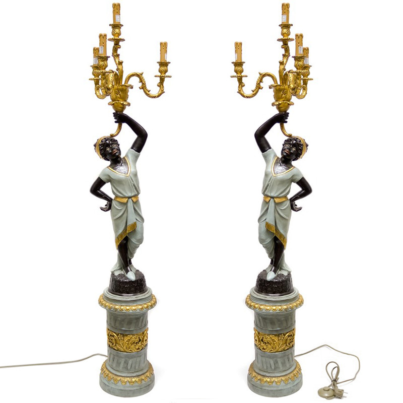 Торшер Girl With Candlestick