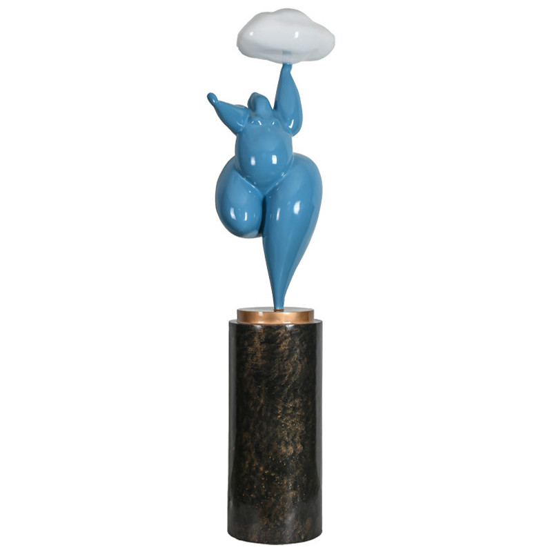 Торшер In The Clouds Blue Floor Lamp
