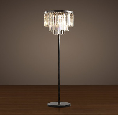 Торшер Odeon Clear Glass Floor Lamp