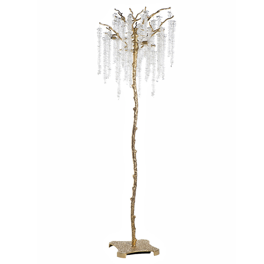 Торшер в виде дерева со стеклянными подвесами FAIRYTREE Light