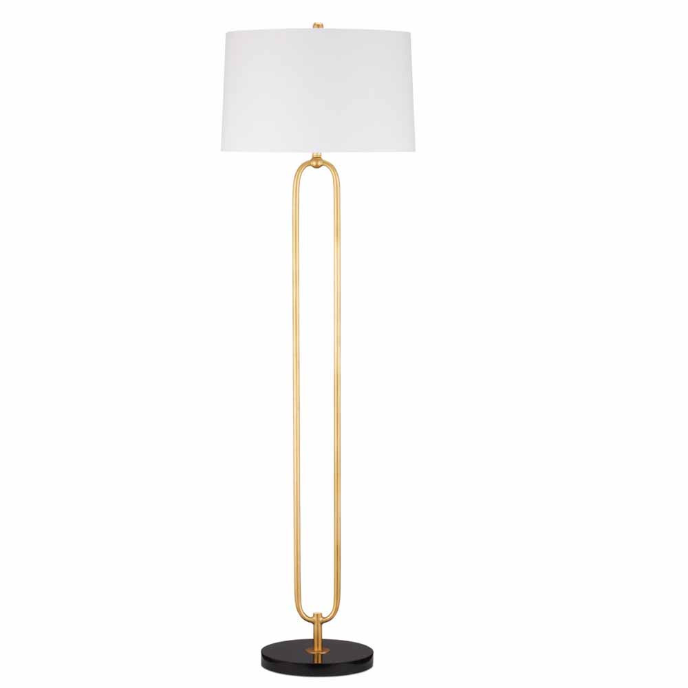 Торшер на овальном каркасе Lamp Paperclip
