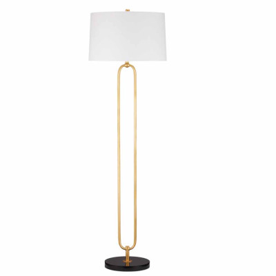 Торшер на овальном каркасе Lamp Paperclip
