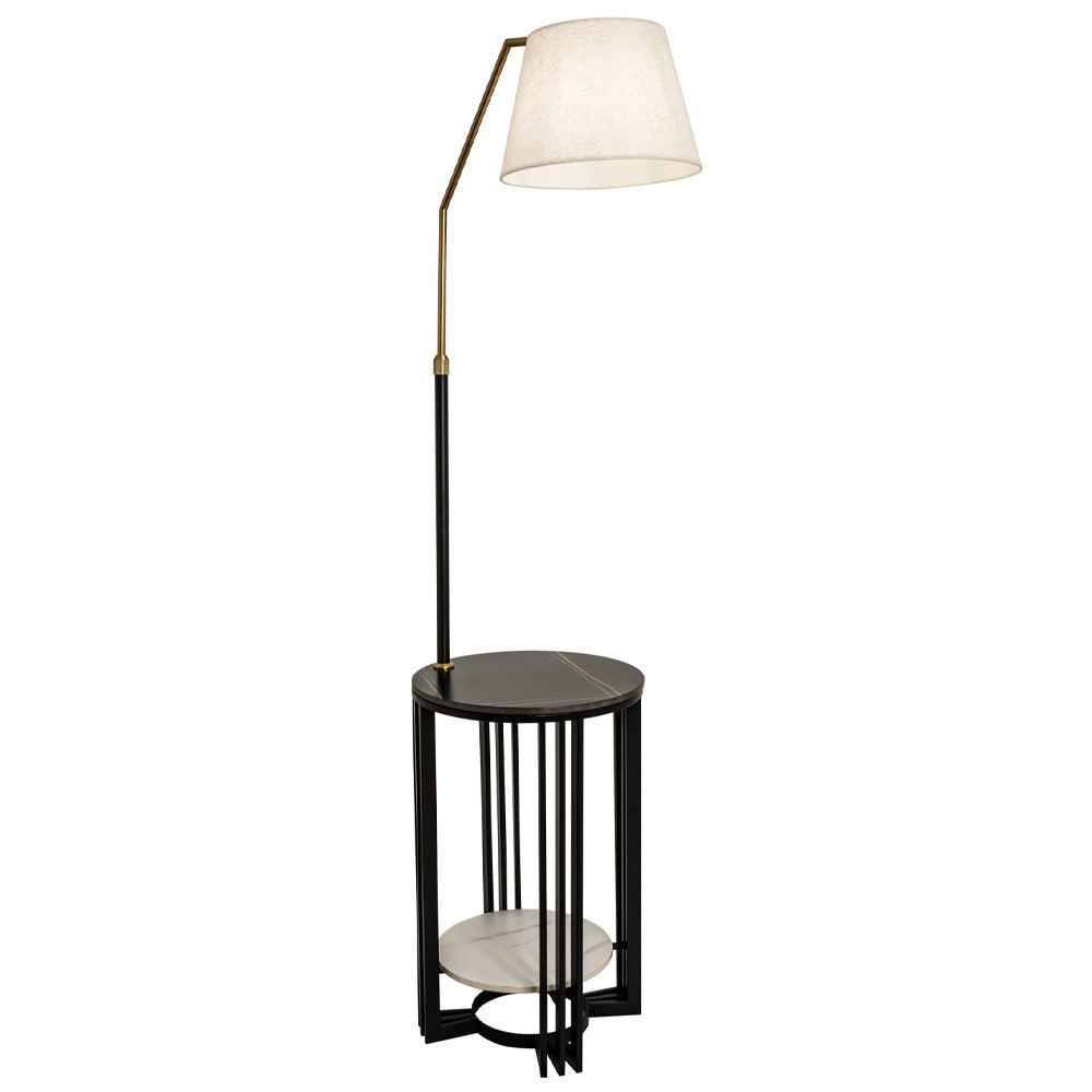 Торшер с абажуром и приставным столом Tore Lighting and Furniture Floor Lamp
