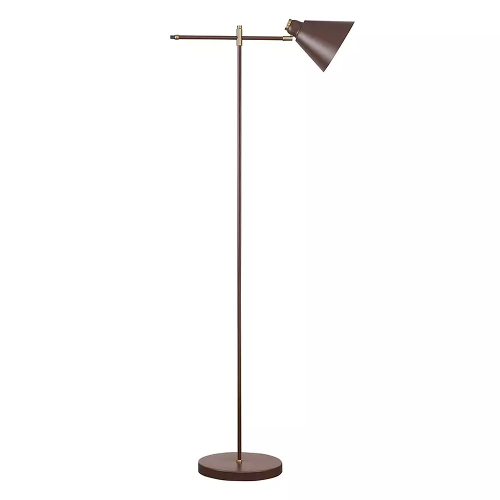 Торшер с наклонным конусообразным плафоном Opaque Movable Lamp