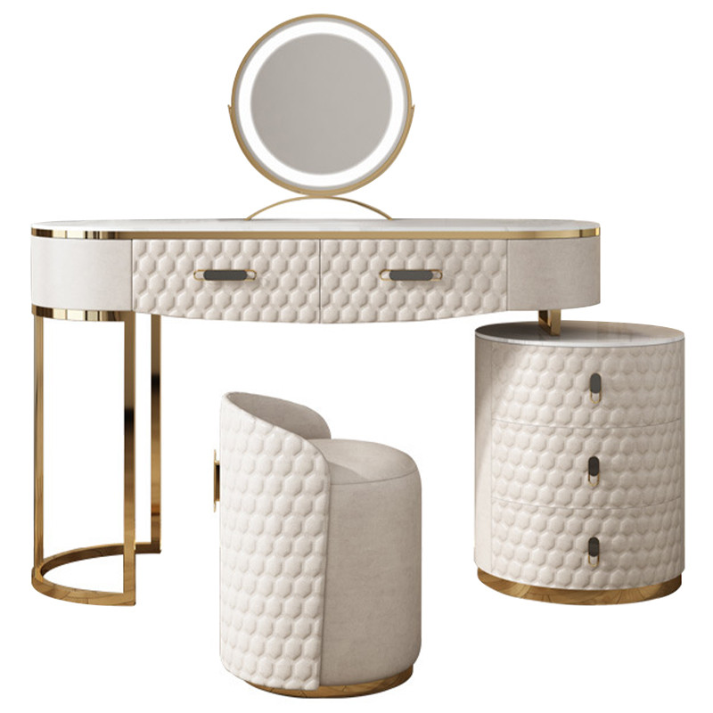 Трельяж Kathryn Bedroom Dressing Table White
