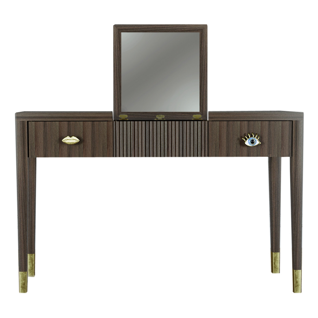 Туалетный стол - Трельяж Elsa Dreams Walnut 120 см