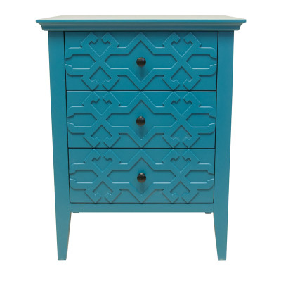 Тумба цвет бирюзовый Country Style