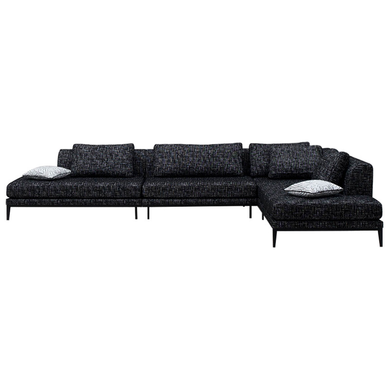 Угловой диван Ferguson Sofa Black