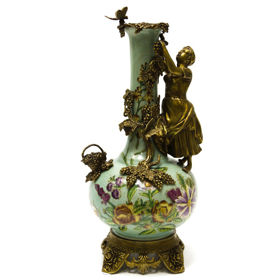 Фарфоровая ваза Grape Picker