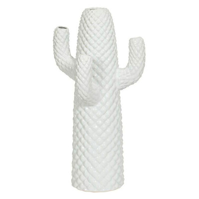 Фигурка керамика белый кактус White Cactus