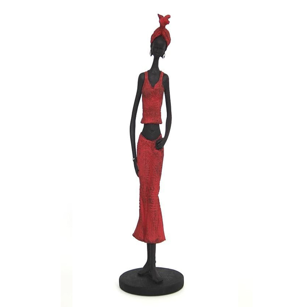 Фигурка негритянка из полистоуна African Casipea