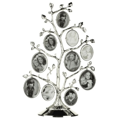 Фоторамка в виде дерава Серебро дизайн 1