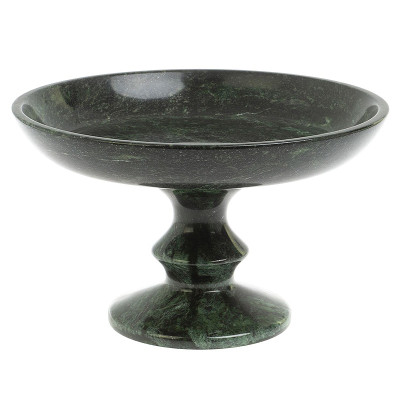 Фруктовница большая из натурального камня Змеевик Шабровский Natural Stone Fruit Bowls