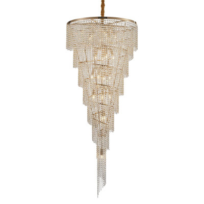 Хрустальная люстра Crystal Art Bronze D70 см