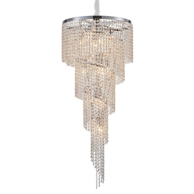 Хрустальная люстра Crystal Art Nickel D45 см