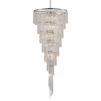Хрустальная люстра Crystal Art Nickel D70 см
